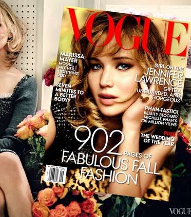 لوك مميّز وأنيق مع مجلة فوغ العالمية 