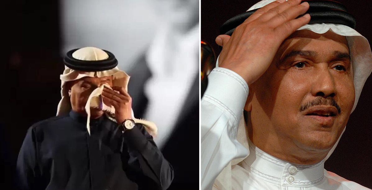 لماذا بكى محمد عبده أثناء حفلته الالكترونية؟