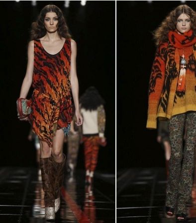 أجمل الأزياء من مجموعة Just Cavalli لشتاء 2014