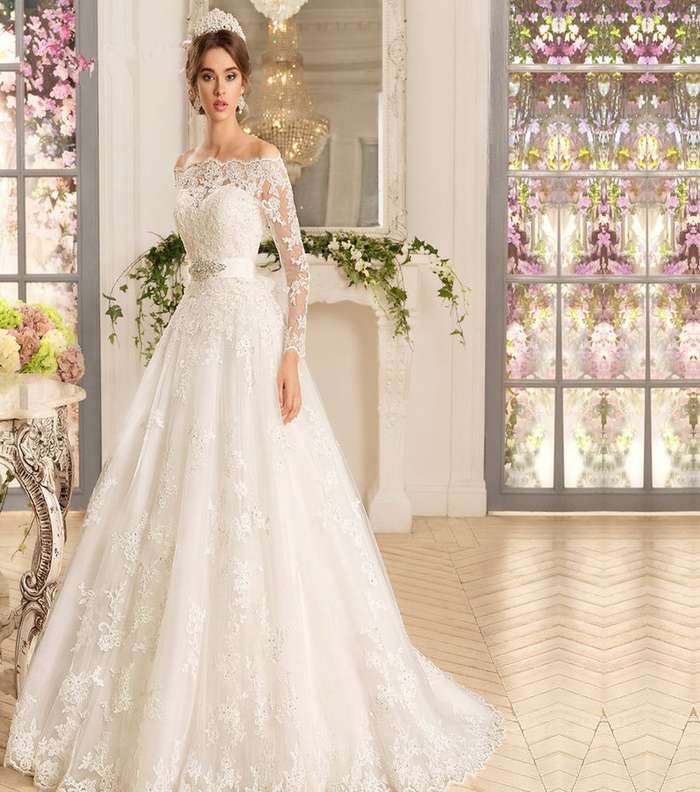 صور اجمل ازياء فساتين اعراس