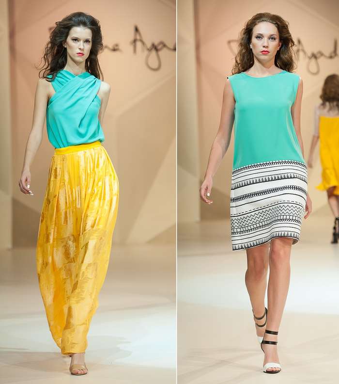 موضة الـ Color Blocks تسيطر على مجموعة ديما عياد