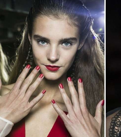 الأحمر مع Antonio Berardi وكلاسيكيّة توم فورد 