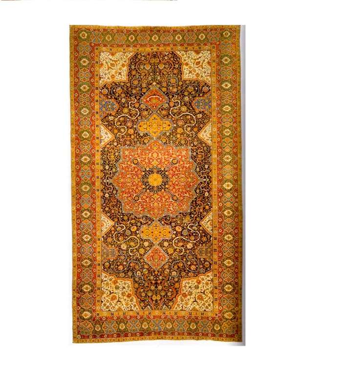  سجادة Tabriz medallion تعود للقرن السادس عشر وهي ملك أمير قطر وثمنها 4.2 مليون دولار