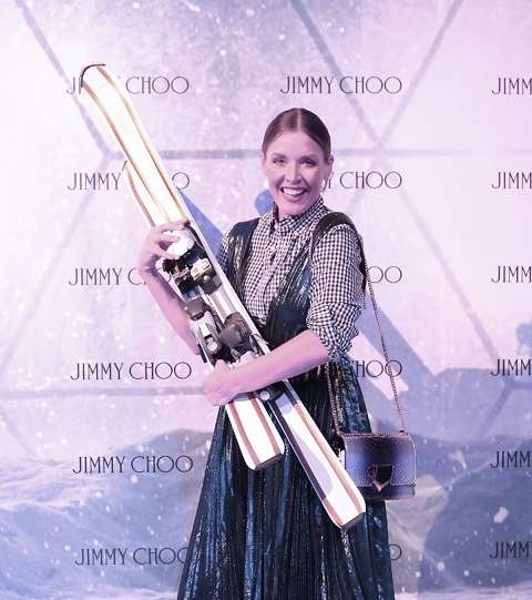 المدونة نتاليا شوستوفا في حفل جيمي شو لاطلاق مجموعة الكروز 2016