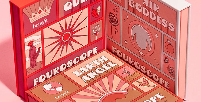 FOUROSCOPE: باليت تجمع ثلاثة مستحضرات في علبة واحدة من Benefit Cosmetics