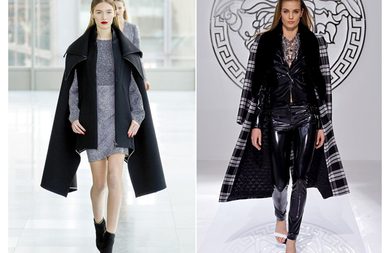 بالصور، إكتشفي موديلات المعاطف الفضفاضة لشتاء 2014