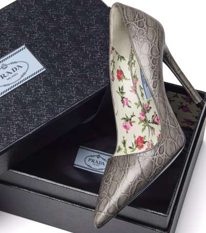 بالصور، اكتشفي حذاء برادا الذي يمكنك تصميمه بحسب الطلب