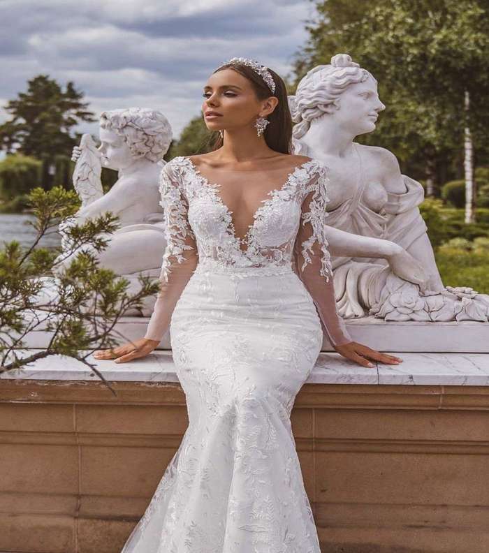 صور اروع فساتين زفاف جميلة