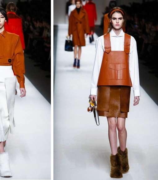 من Fendi، اكتشفي تصاميم شتاء 2016