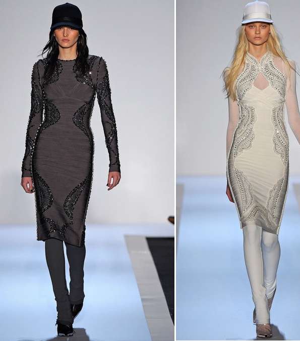 مجموعة Herve Leger لشتاء 2014