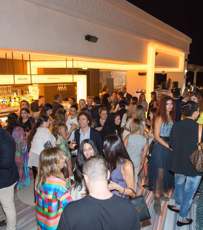 حضور حفل إطلاق مجموعة الربيع والصيف من Geox في فندق Four Seasons دبي