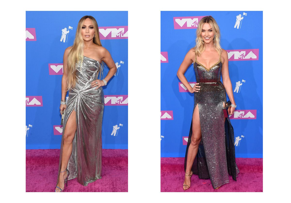 جنيفر لوبيز وكارلي كلوس بحفل VMA 2018