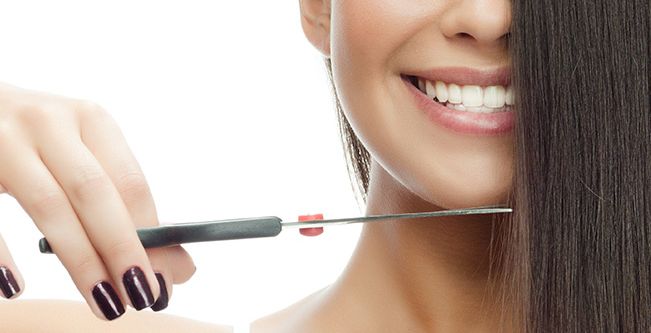 قصّ الشعر، علاج مفيد