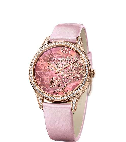 ساعة Esprit de Fleurier Peony من شوبارد من معرض بازل 2016