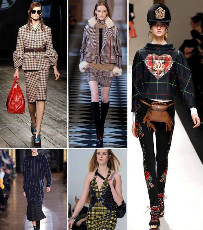 من صيحات الموضة لشتاء 2014، الـ Tartan