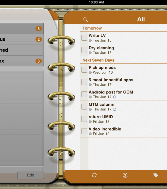 Todo for iPad تودو