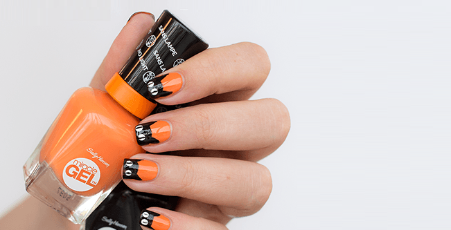 موضة طلاء أظافر هالوين مع Sally Hansen