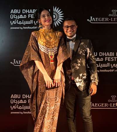 تمارا القباني تتألّق في مهرجان الفيلم السينمائي في أبو ظبي
