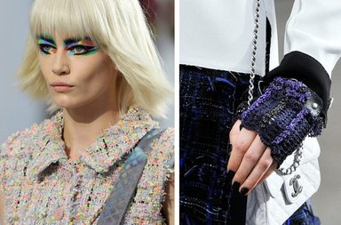 صور مكياج شانيل واظافر شانيل لربيع وصيف 2014 