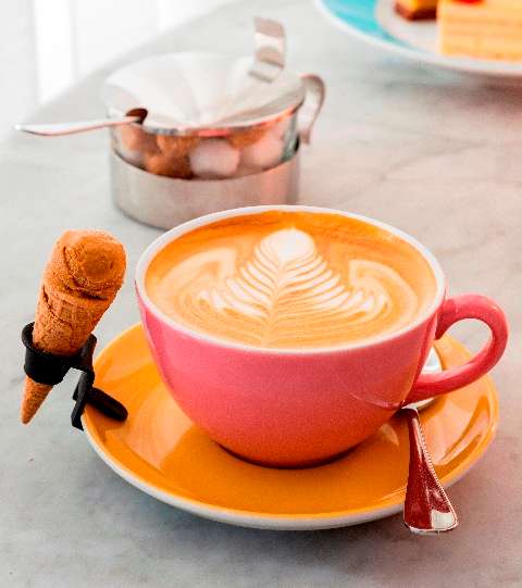 القهوة في Fortnum and Mayson