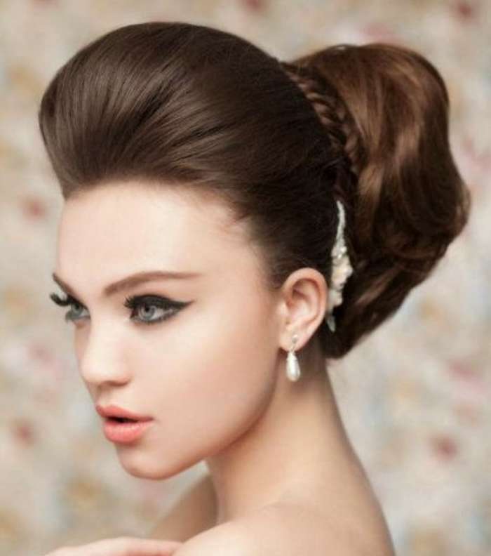 اجمل تسريحات شعر عروس 2015