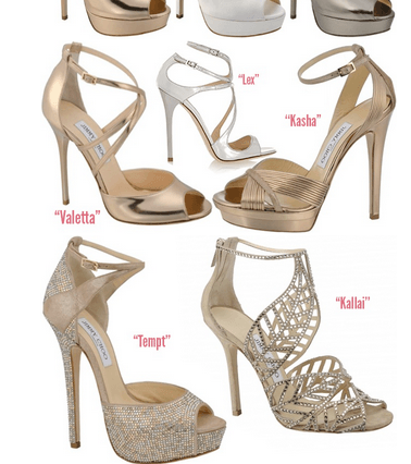من الأحذية التي نتوقّع رؤيتها على السجادة الحمراء، أحذية Jimmy choo