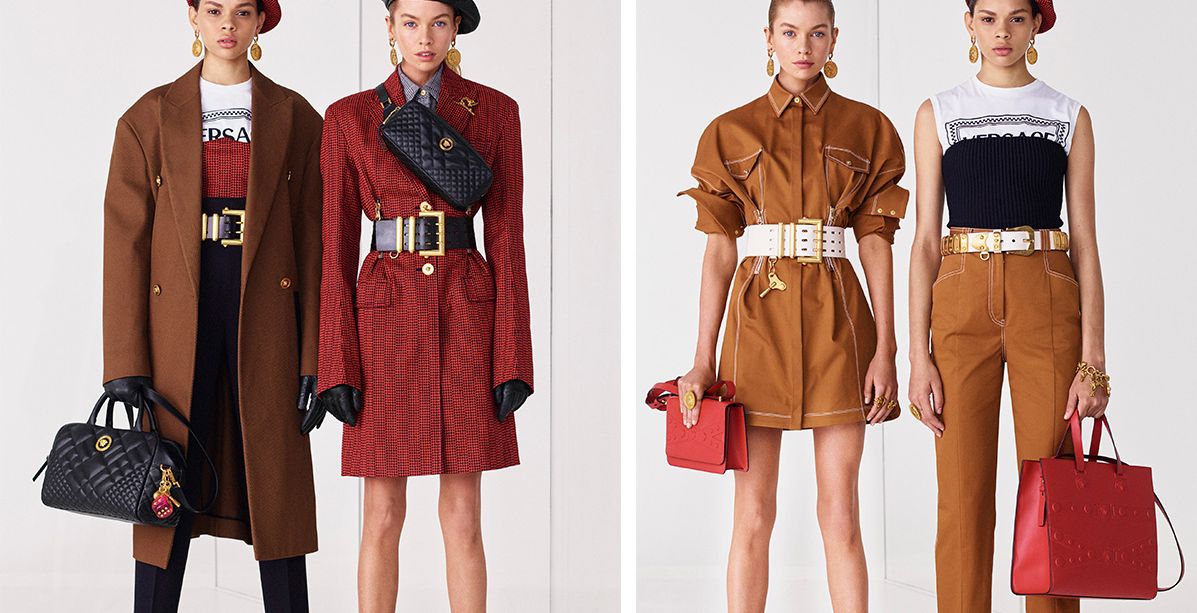 ازياء ملفتة من فيرساتشي ريزورت 2019