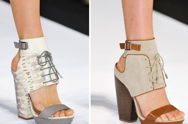 إكتشفي موضة الأحذية الرائجة لصيف 2014