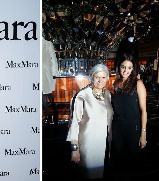 ياسمينة في لقاء خاصّ مع مديرة أزياء Max Mara