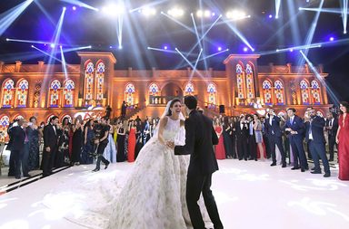 بالصور، حفلات زفاف أبرز الشخصيات المعروفة عربياً خلال العام 2016