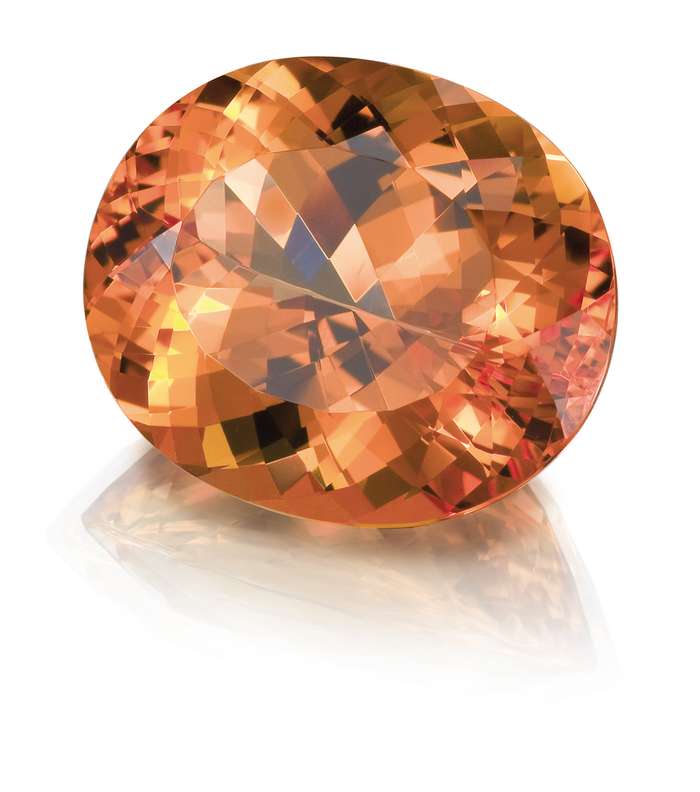 حجر التوباز Topaz رمزٌ للصداقة والوفاء.