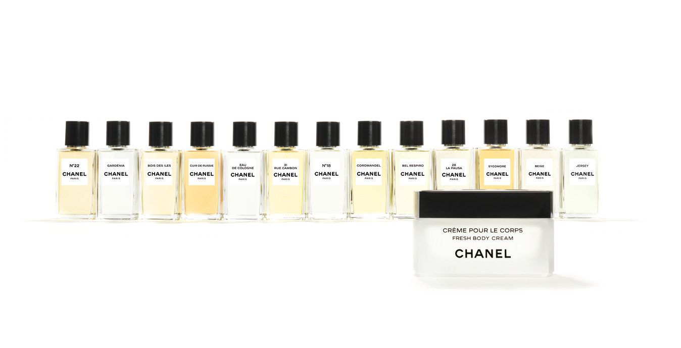"Les Exclusifs De Chanel": عطر وكريم منعشين للجسم