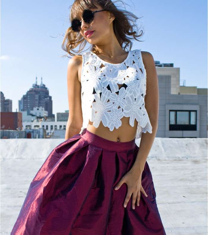 مجموعة تنانير ميدي منفوشه