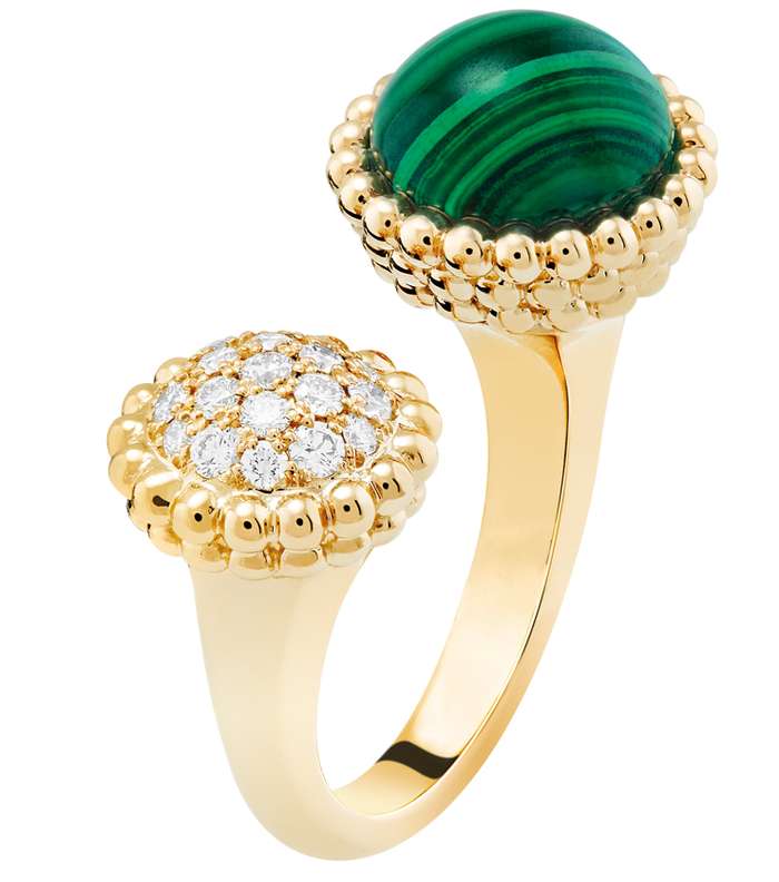 تالقي بخواتم فان كليف اند اربلز من مجموعة بيرليه