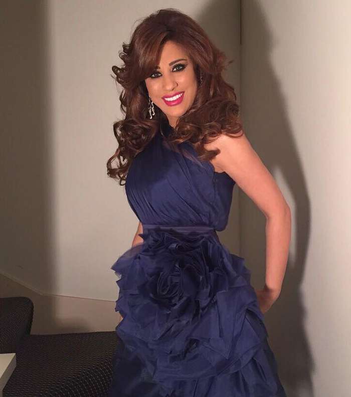 صور فساتين نجوى كرم الجديده