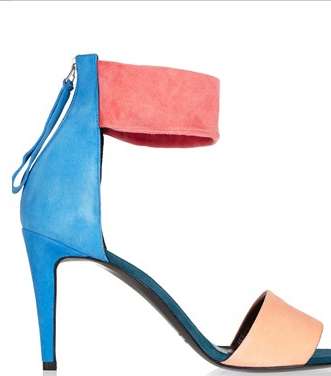 حذاء بيار هاردي بموضة الـ Color blocks