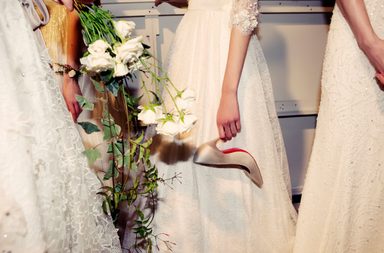 بالصور، أجمل موديلات كريستيان لوبوتان في أسبوع العرائس في نيويورك 