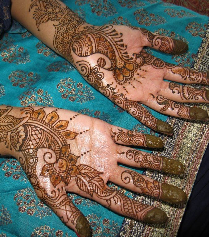 نقش حناء اماراتي للعرايس 2016