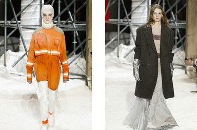 اليك ازياء كالفن كلاين لشتاء 2019