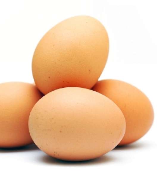 الخطوة الثالثة: البيض