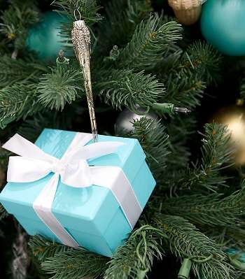 زينة تيفاني باللون الأزرق، شعار العلامة