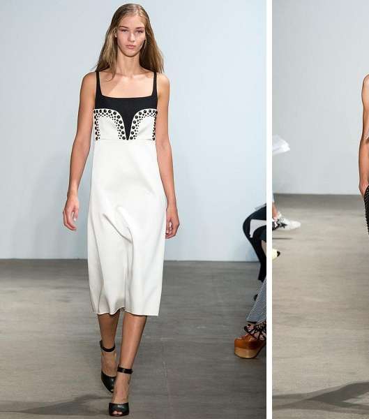 بالصور أجمل الأزياء من توقيع Derek Lam 2015