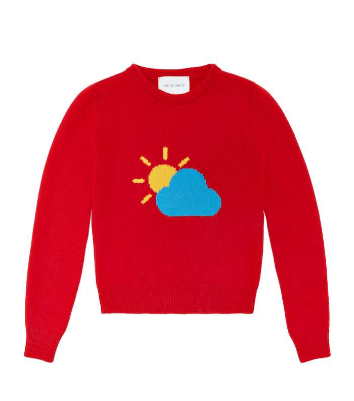 كنزة مطبعة باحوال الطقس من البيرتا فيريتي