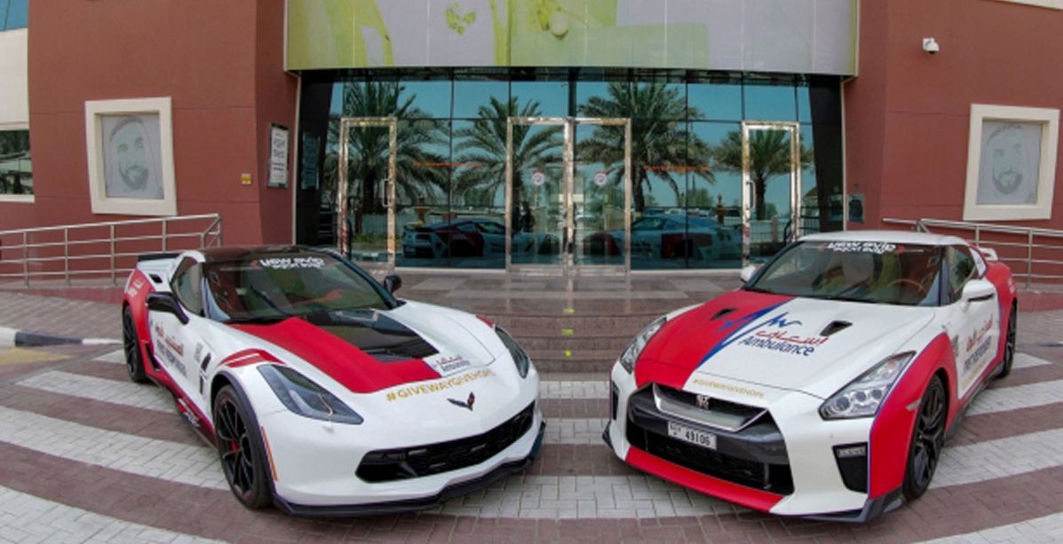 سيارات اسعاف دبي الجديدة
