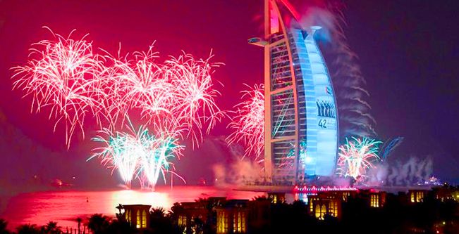 برج العرب واحتفالاته المميزة