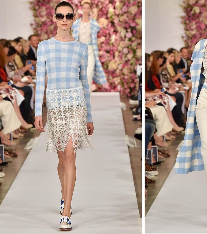 أجمل الأزياء من مجموعة أوسكار دي لا رانتا لصيف 2015