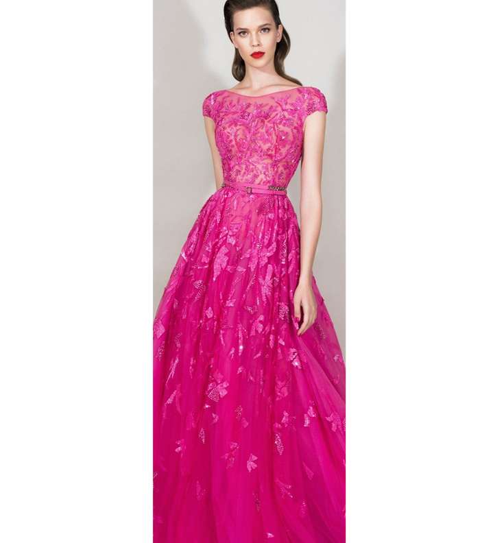 صور فساتين سهرة ناعمة رائعة