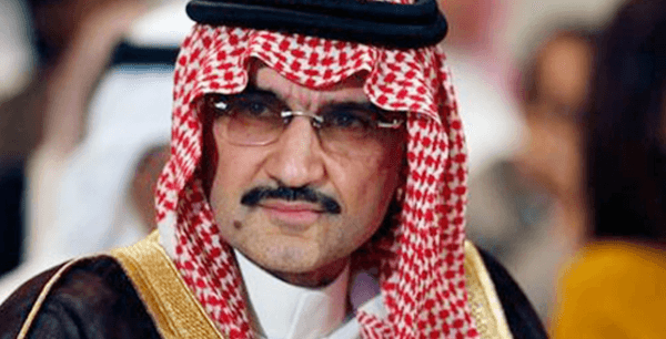 الوليد بن طلال يتبرع بثروته