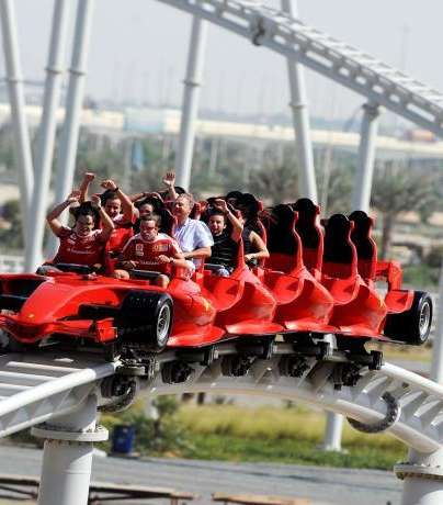 Ferrari World: مدينة الألعاب المسليّة