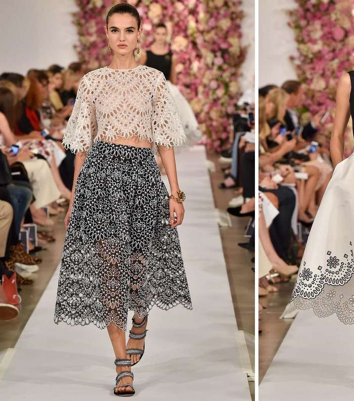 أجمل التصاميم من مجموعة أوسكار دي لا رانتا لصيف 2015